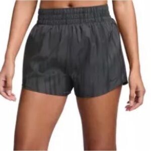 Nike Women's Black Tie-Dye Athletic Shorts